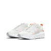 Nike Crater Ткань Амортизация Противоскользящие Устойчивые к истиранию Дышащие Низкие Беговые кроссовки Женские Белые
