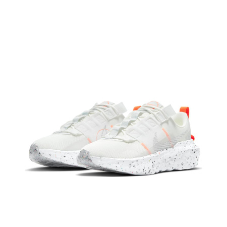 Nike Crater Ткань Амортизация Противоскользящие Устойчивые к истиранию Дышащие Низкие Беговые кроссовки Женские Белые