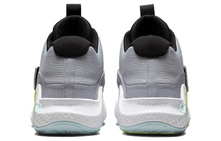 Nike KD Trey 5 X Low Топ Баскетбольные кроссовки для игры Мужской Серый Зеленый Азиатская версия