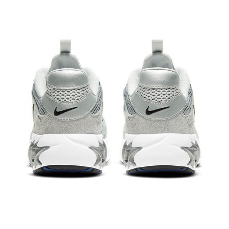 Nike Zoom Air Fire Удобно и модно Амортизация Противоскользящие Низкие Беговые кроссовки Женские Белые Серебряные