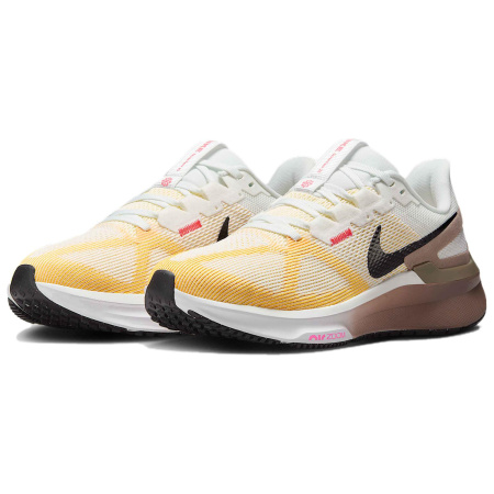 Nike Zoom Structure 25 Противоскользящий Устойчивый к истиранию Низкий Топ REACTX Пена