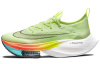 Nike Дышащий Покрытие Низкий Топ Марафон Длинный Бег Беговые Кроссовки Женские Неон Зеленый