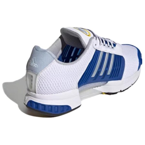 Adidas Climacool 1 Текстиль TPU противоскользящий устойчивый к истиранию низкий топ беговые кроссовки унисекс белый