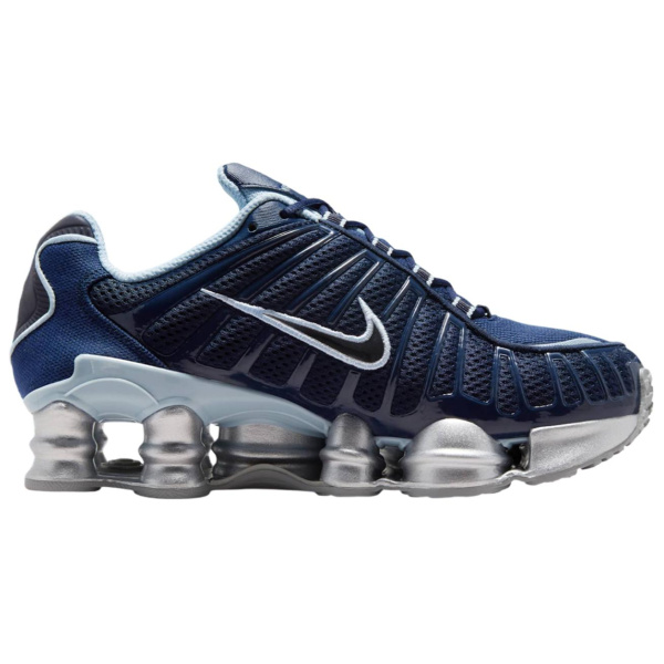 Nike Shox TL Series Low Топ Повседневная Беговая обувь для длинных дистанций Спринт Беговая обувь Женская Синяя