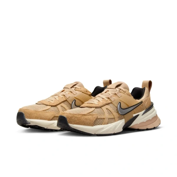 Nike V2K Run Устойчивый к истиранию Дышащий Низкий Верх Повседневные Городские Кроссовки для Коммутирования и Беговых