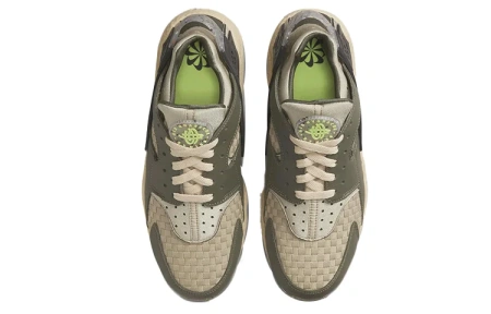 Nike Air Huarache Low Топ Повседневные Городские Кроссовки для Коммутирования и Беговые Кроссовки Мужские Серый Кофейный