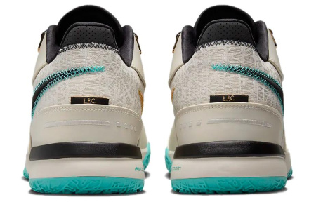 Nike LeBron NXXT Gen AMPD EP Low Топ Баскетбольные кроссовки Мужской Умбра Синий Черный Азиатская версия