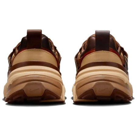 Nike V2K Run Дышащие Низкие Кроссовки для Бега Унисекс Коричневые