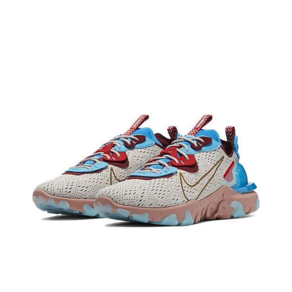 Nike React Vision Амортизация Противоскользящие Устойчивые к истиранию Низкий Топ Повседневные Беговые Кроссовки Мужские