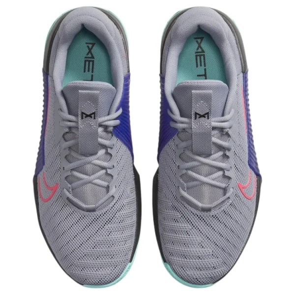 Nike Metcon 9 противоскользящие устойчивые к истиранию низкие кроссовки для тренировок мужские серые