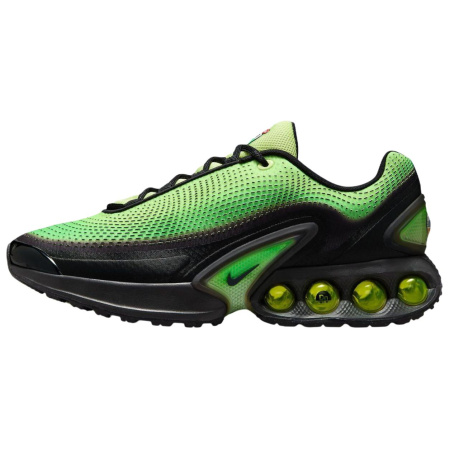 Nike Air Max DN Устойчивые к истиранию Низкие Повседневные Беговые кроссовки для спринта Мужские Зеленые Черные