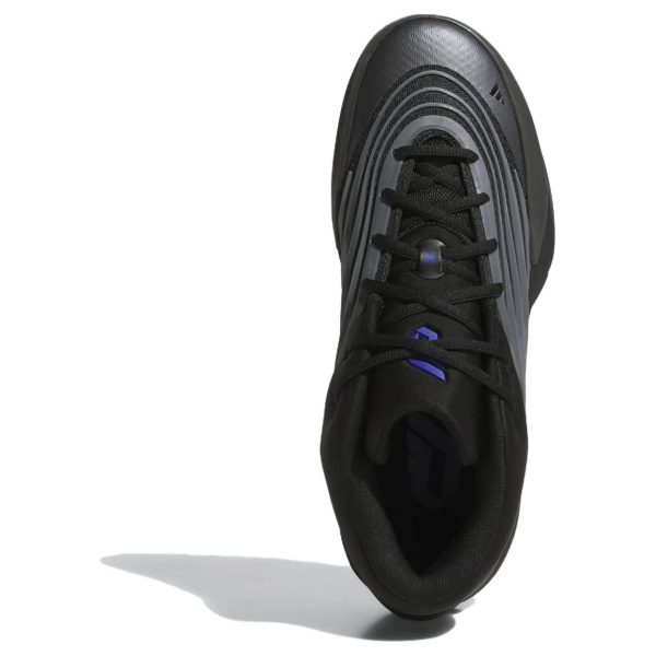 Adidas Противоскользящие Износостойкие Низкие Баскетбольные Кроссовки Мужские Черные