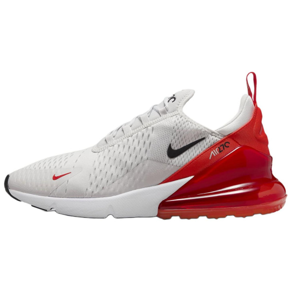 Nike Air Max 270 Low Топ Повседневные Беговые Кроссовки Мужские Белые Красные