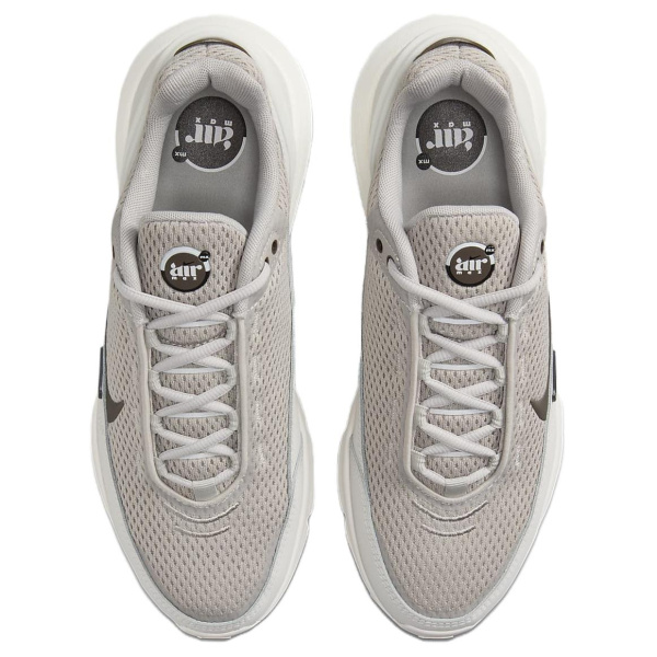 Nike Air Max Impulse Текстиль Кожа Амортизация Низкий Верх Повседневная Обувь Женская Белый Серый и Коричневый