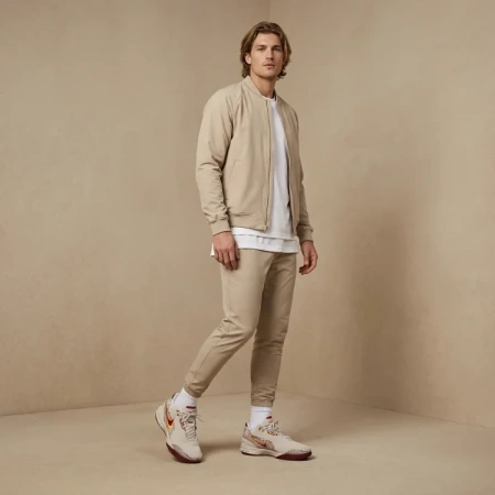 Nike LeBron NXXT Gen Противоскользящие Устойчивые к истиранию Низкие Баскетбольные кроссовки Унисекс Бежево-красные