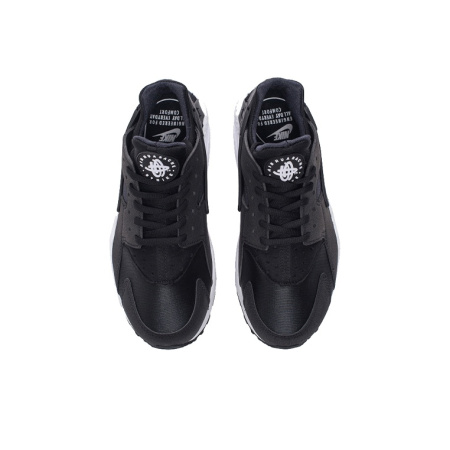 Nike Air Huarache Anti-Slip Легкие Низкие Беговые Кроссовки Женские Черно-Белые