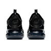 Nike Air Max 270 Износостойкий Дышащий Низкий Топ Воздушная Подушка Повседневные Беговые Кроссовки Женские Черный Белый