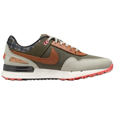 Nike Air Pegasus 89 Противоскользящая Устойчивая к истиранию Низкая Обувь для гольфа Унисекс Зеленый Коричневый