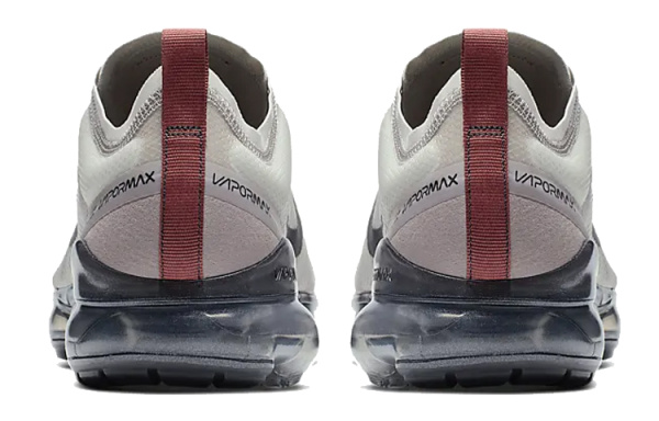 Nike VaporMax 2019 Устойчивые к истиранию низкие беговые кроссовки для мужчин лунный серый