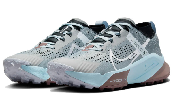 Nike Low Топ Повседневные Кроссовки для Трейлраннинга Женские Серые Синие