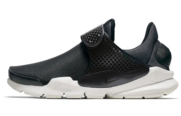 Nike Sock dart Ткань Амортизация Противоскользящий Низкий Верх Повседневная Обувь Женская Черная