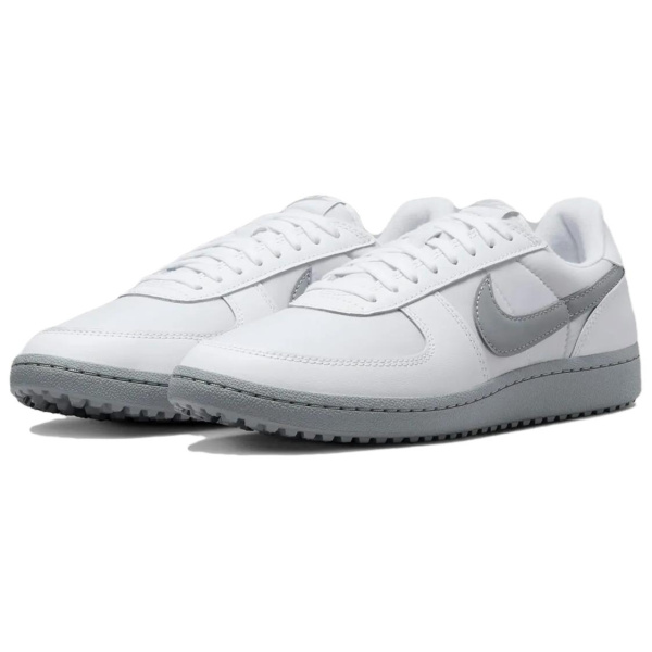 Nike Field General 82 Противоскользящие Устойчивые к износу Низкие Кроссовки для скейтбординга Унисекс Белый Серый
