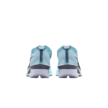 Nike VAPORFLY 4 Ткань Амортизация Низкий Топ Длинный Бег Спринт Гонки Беговые Кроссовки Женские Ледниково-Синий