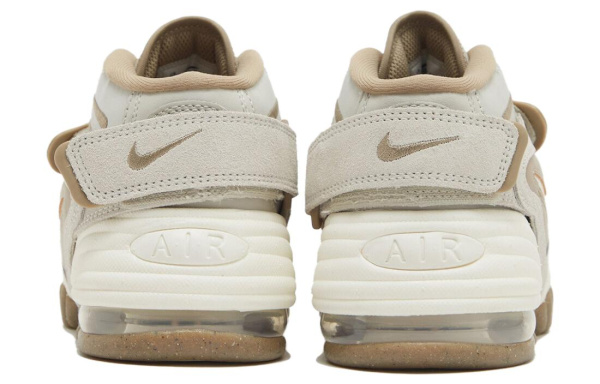 Nike Air Adjust FORCE 'Светлый костный' MID Топ Винтажные баскетбольные кроссовки Женские Белый Коричневый
