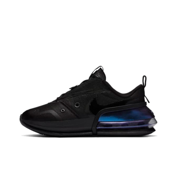 Nike Air Max Up Ткань Низкие Повседневные Беговые Кроссовки Женские Черные