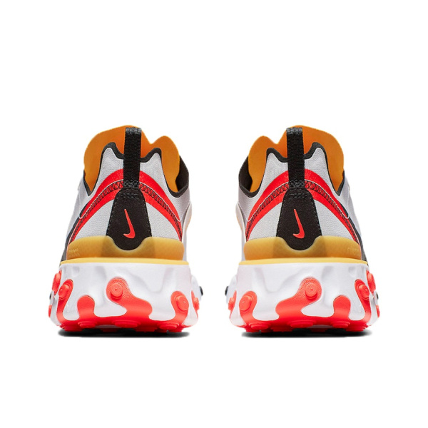 Nike React Element 55 Ткань Амортизация Противоскользящий Дышащий Легкий Низкий Верх Повседневные Беговые Кроссовки