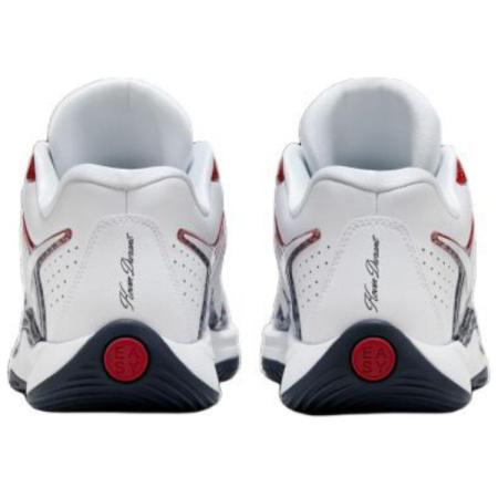 Nike KD 17 Low Топ Баскетбольные кроссовки Мужской Белый Азиатская версия