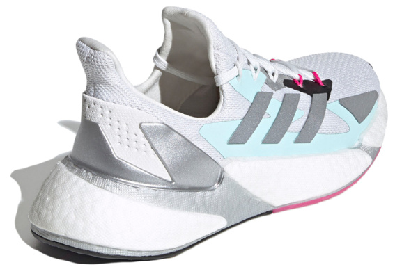 Adidas X9000l4 Ткань Амортизация Дышащий Противоскользящий Низкий Топ Марафон Беговые кроссовки Женские
