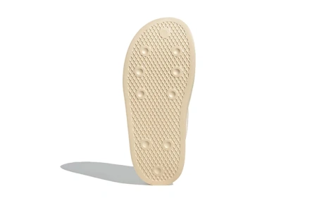 Adidas Puffylette J Устойчивая к истиранию Низкая Повседневная Обувь Кремовый Абрикос Унисекс