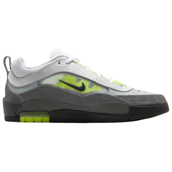 Nike Air MAX Ishod Поддержка Скейтбординг Мужские Серый Черный