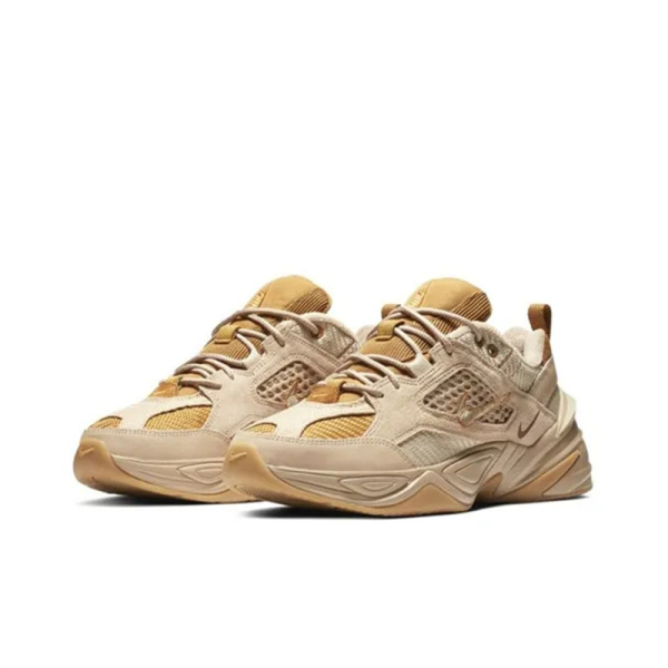 Nike M2K Tekno Синтетическая кожа Низкие кеды для детей Lifestyle Пшеница