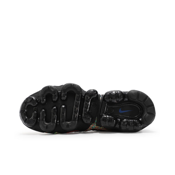 Nike VaporMax Flyknit 2 Low Топ Повседневные беговые кроссовки Женские Черная Радуга