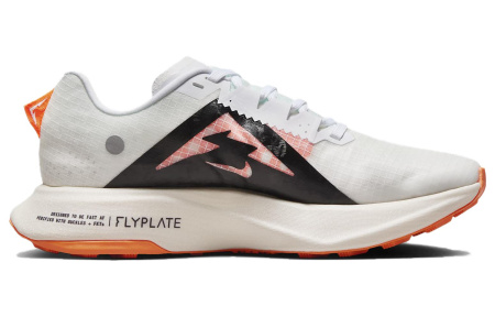 Nike Ultrafly Low Top Trail Беговые кроссовки Женские Белый Оранжевый Черный