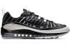 Nike Air Max 98 Low Топ Амортизирующие Повседневные Беговые Кроссовки Унисекс Черный Белый