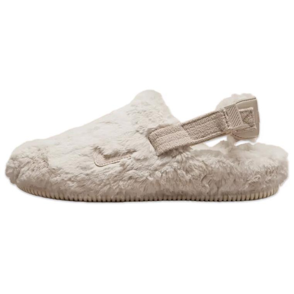 Nike Calm Mule Мягкий и Комфортный Низкий Топ Повседневная Обувь Женская Бежевая