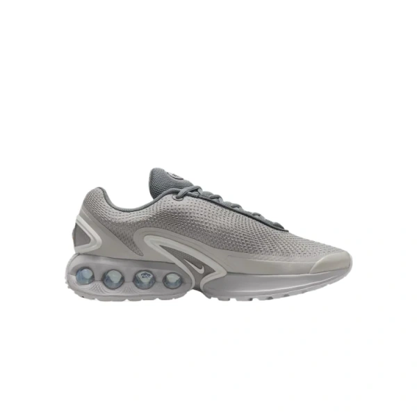 Nike Air Max DN Ткань Отскок Низкий Топ Резина Пена Повседневные Беговые Кроссовки Мужские Серый Белый