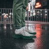 Nike P 6000 Амортизация Износостойкий Низкий Топ Повседневная Обувь Унисекс Белый Зеленый
