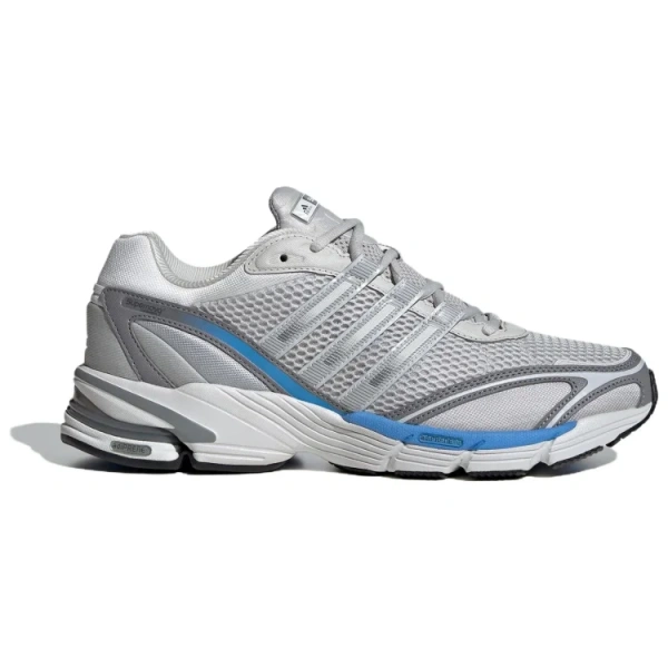 Adidas Supernova Cushion 7 Удобные противоскользящие низкие беговые кроссовки унисекс серо-голубого цвета