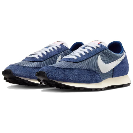 Nike Daybreak Устойчивые к истиранию Дышащие Низкие Беговые кроссовки Унисекс Синие