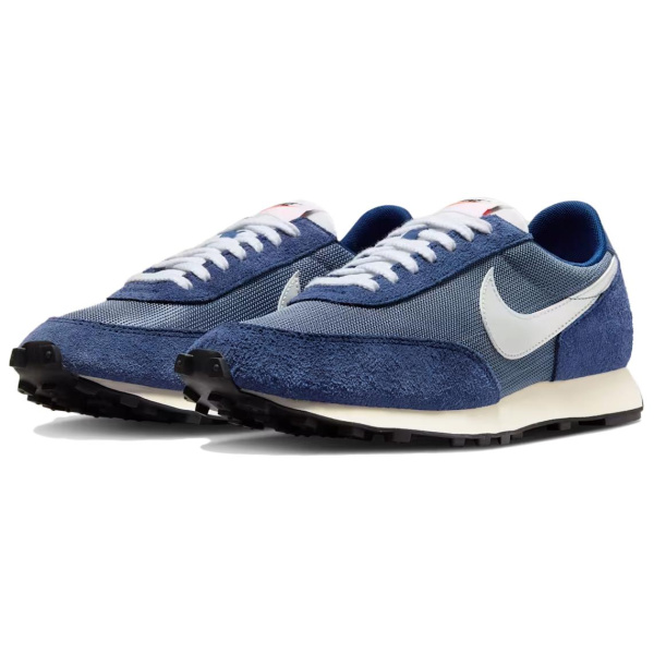 Nike Daybreak Устойчивые к истиранию Дышащие Низкие Беговые кроссовки Унисекс Синие