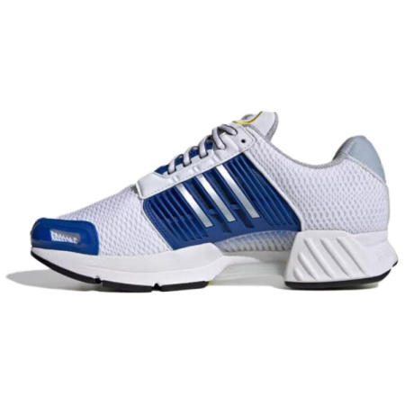 Adidas Climacool 1 Текстиль TPU противоскользящий устойчивый к истиранию низкий топ беговые кроссовки унисекс белый