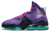 Nike Lebron 19 EP 'Фиолетовый Бирюзовый' Высокие Баскетбольные Кроссовки Мужские Фиолетовые Азиатская Версия