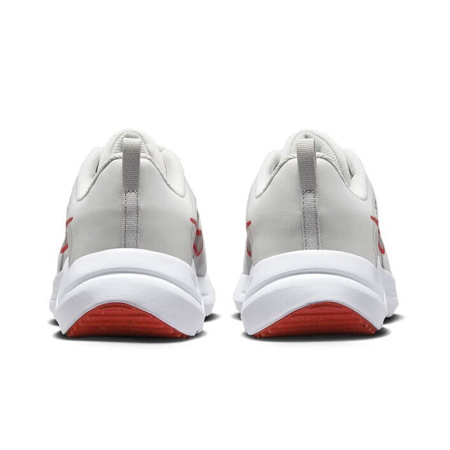 Nike Downshifter 12 Low Верхняя ткань Дышащая сетка Повседневные беговые кроссовки Мужские Серые