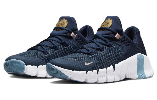 Nike Free Metcon 4 Сетка Текстиль Стабильный Амортизация Противоскользящий Устойчивый к Износу Низкий Топ
