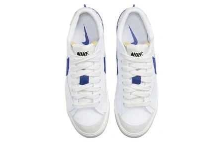 Nike Blazer Low Скейтборд Кроссовки Мужские Белые Синие