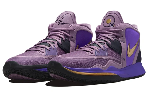 Nike Kyrie 8 Infinity EP 'Вселенная' Kyrie 8 Universe MID Баскетбольные кроссовки Унисекс Фиолетовый Азиатская версия